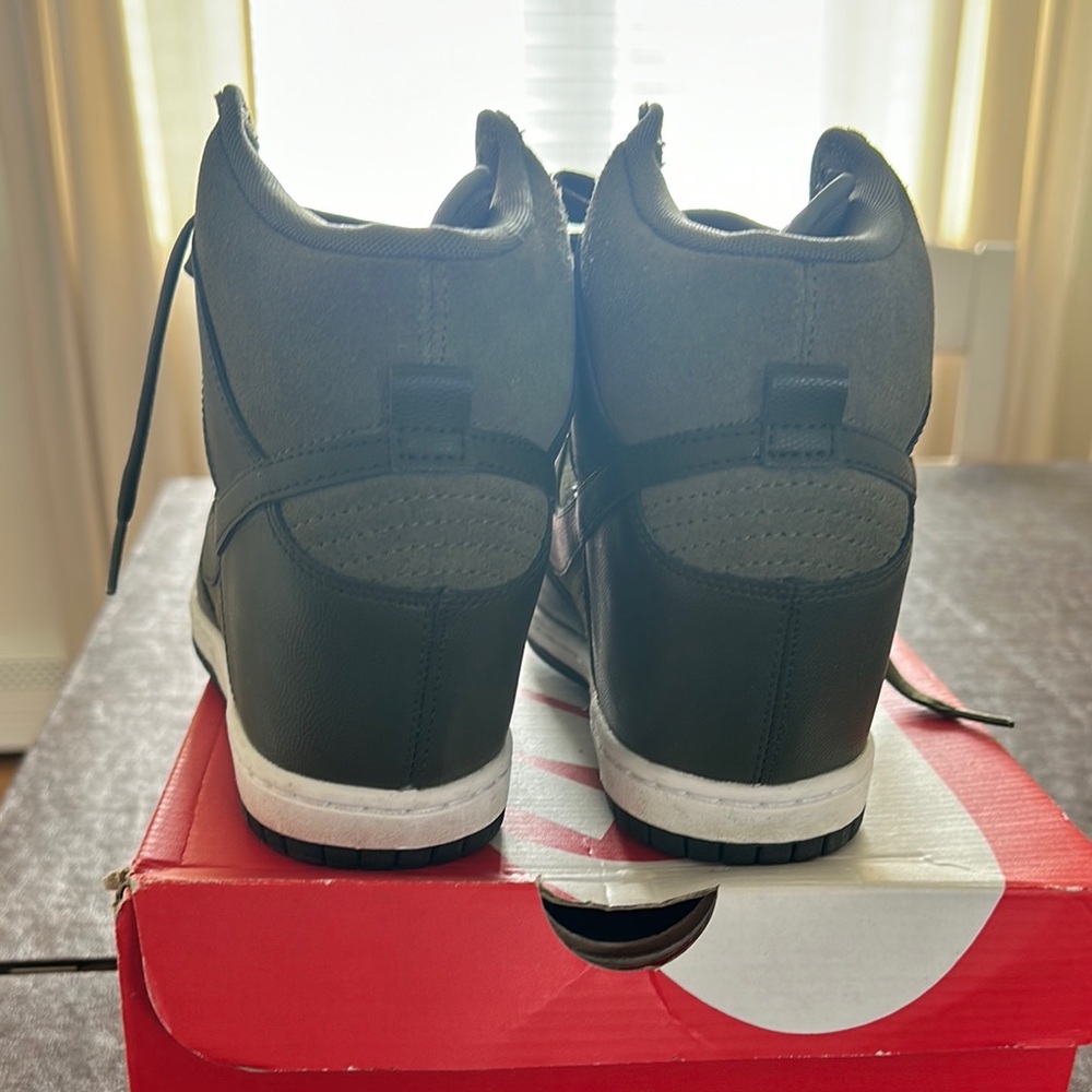 Nike Women's Olive High-Top Sneakers - Picture 4 of 5